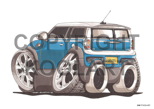 Mini Clubman Light Blue (SKU2380)
