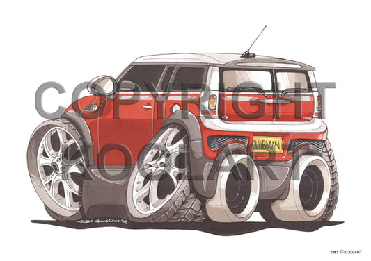 Mini Clubman Red (SKU2383)