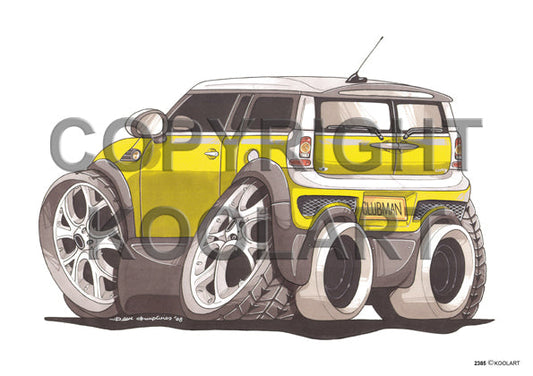 Mini Clubman Yellow (SKU2385)