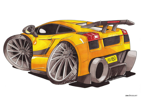 Lamborghini Superleggera Yellow (SKU2546)