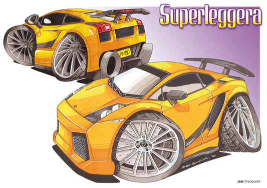 Lamborghini Superleggera Yellow (SKU2590)