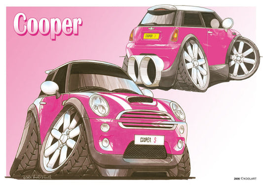 Mini Cooper Pink (SKU2606)