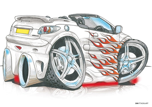 Peugeot 206CC Tuning White (SKU2690)