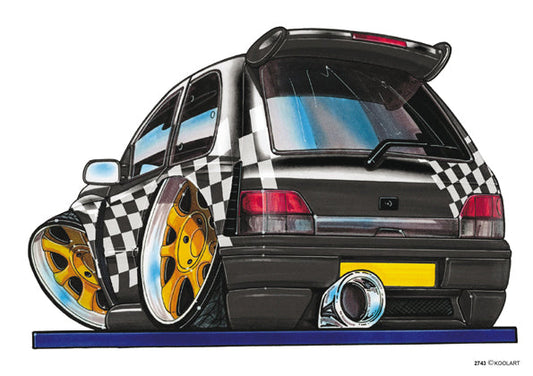 Renault Clio Tuning Black (SKU2743)