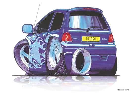 Renault Twingo Tuning Purple (SKU2744)