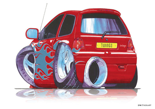 Renault Twingo Tuning Red (SKU2745)