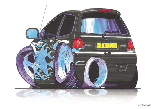Renault Twingo Tuning Black (SKU2747)