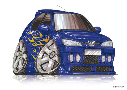 Peugeot 306 Tuning Blue (SKU2765)