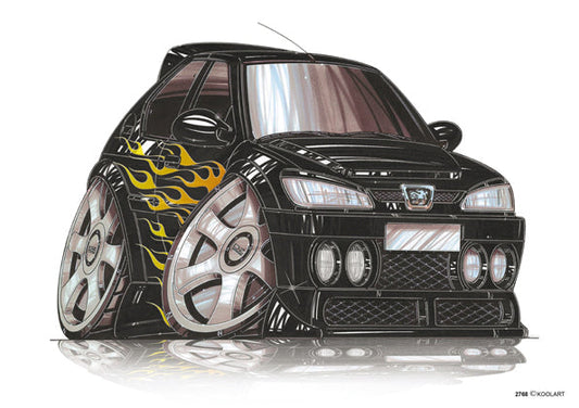 Peugeot 306 Tuning Black (SKU2768)