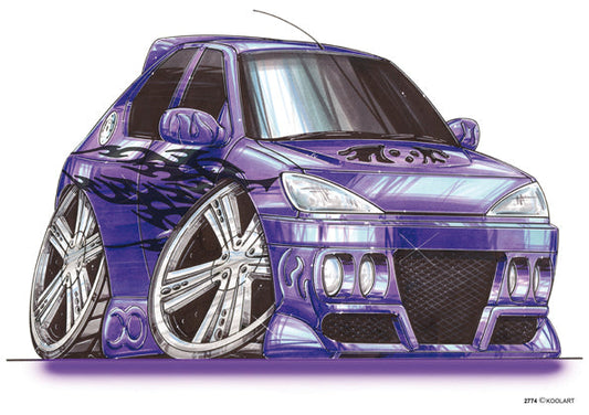 Peugeot 106 Tuning Purple (SKU2774)