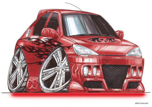 Peugeot 106 Tuning Red (SKU2775)