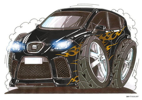 Seat Leon Tuning Black (SKU2831)