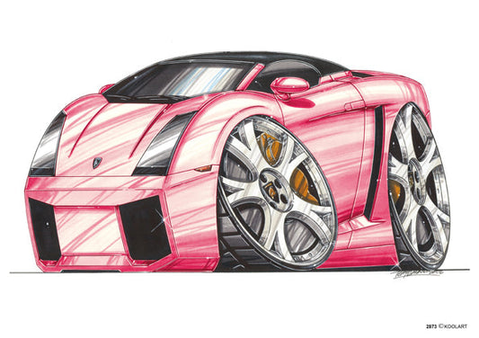 Lamborghini Spyder Pink (SKU2873)