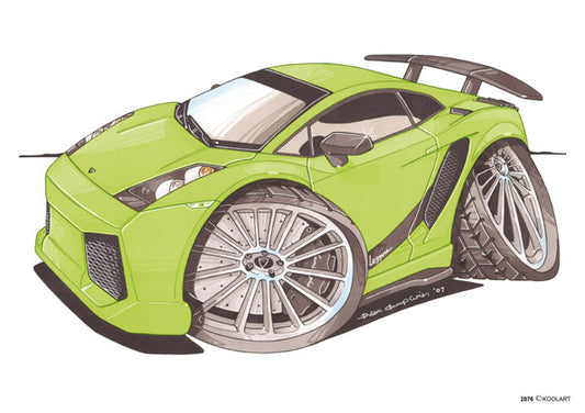 Lamborghini Gallardo Green (SKU2876)