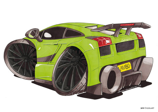Lamborghini Gallardo Green (SKU2879)