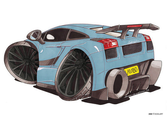 Lamborghini Gallardo Blue (SKU2880)