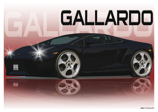 Lamborghini Gallardo Black (SKU2933)