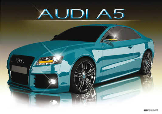 Audi A5 Turquoise (SKU2938)