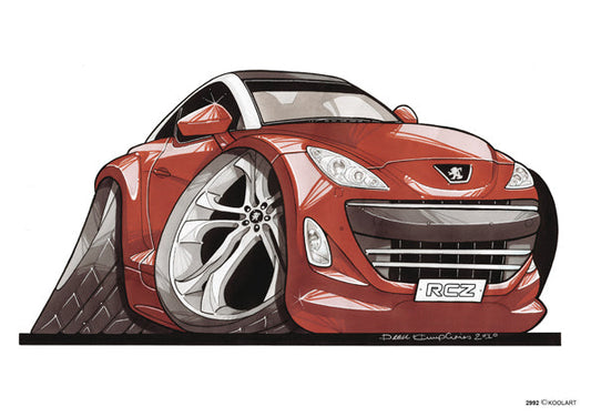 Peugeot RCZ Red (SKU2992)
