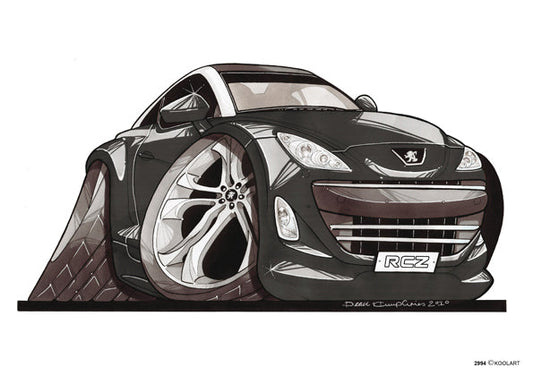 Peugeot RCZ Black (SKU2994)