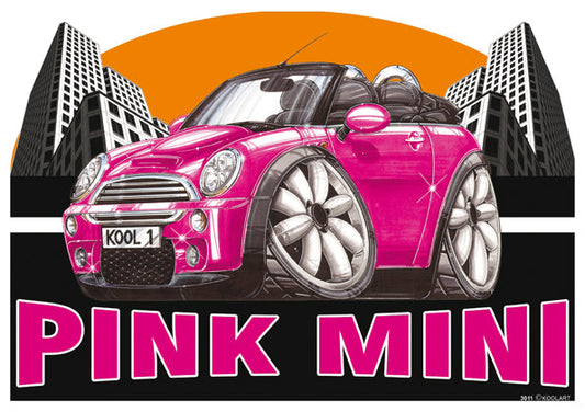 Mini Cooper Pink (SKU3011)