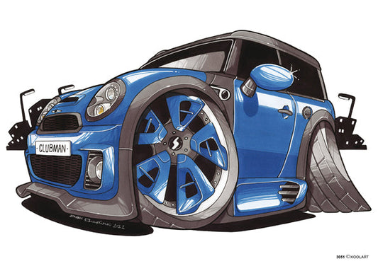Mini Clubman Blue (SKU3051)