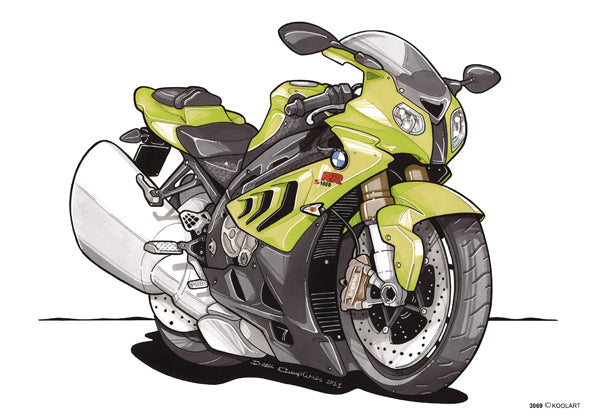 BMW S1000R Green (SKU3069)
