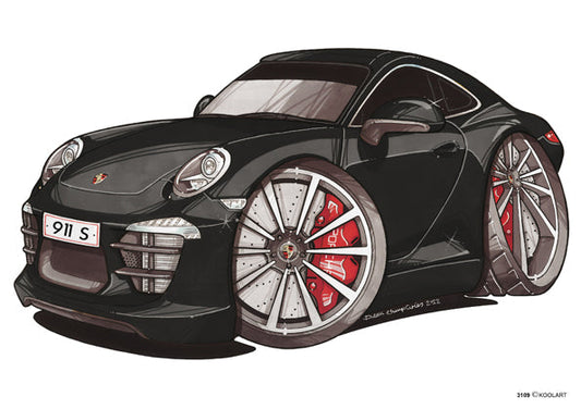 Porsche 911 S Black (SKU3109)