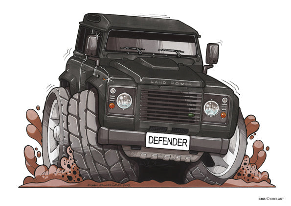 Land Rover Defender Black (SKU3163)