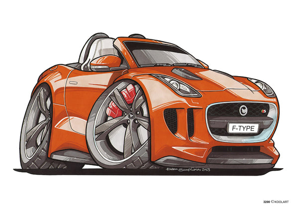 Jaguar F-Type Firesand (SKU3200)