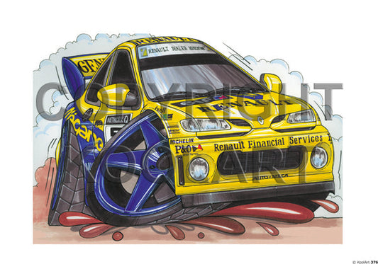 Renault Megane Rally Renault Factory Livery (SKU376)