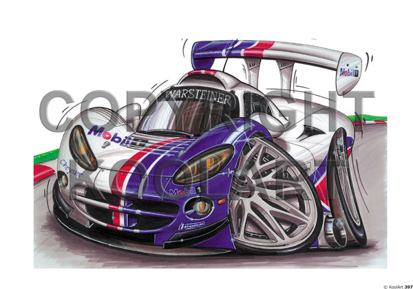 Chrysler Dodge Viper Sports '99 Mobil Livery (SKU397)