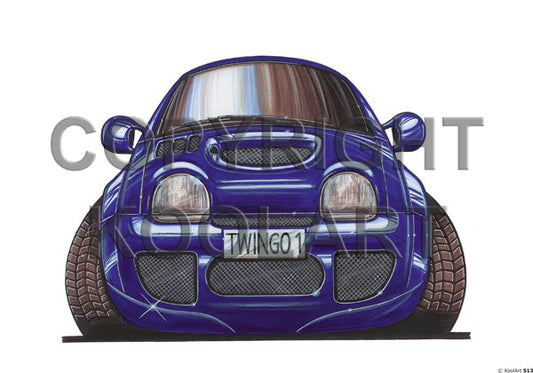 Renault Twingo Blue (SKU513)