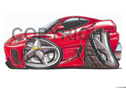 Ferrari F360 Red (SKU524)