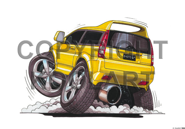 Honda HRV Yellow (SKU584)