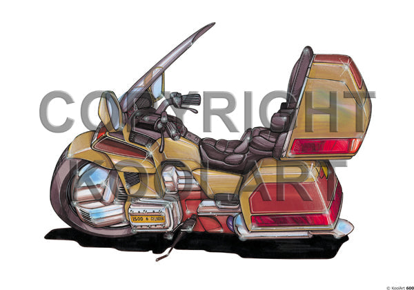 Honda Goldwing 1500Cc Bronze (SKU600)