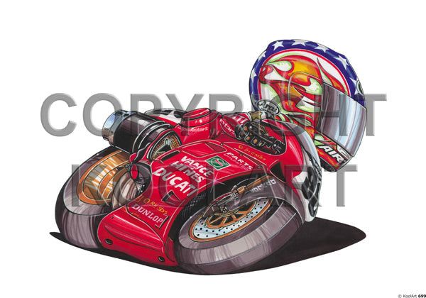Ducati 998 (B Bostrum) Red (SKU699)