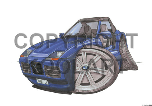 BMW Z1 Blue (SKU706)