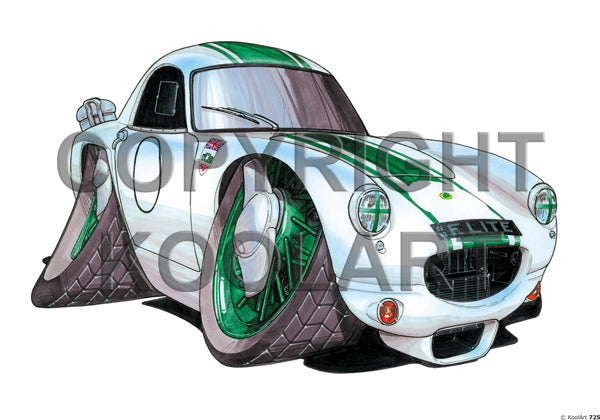 Lotus Elite White / Green (SKU725)