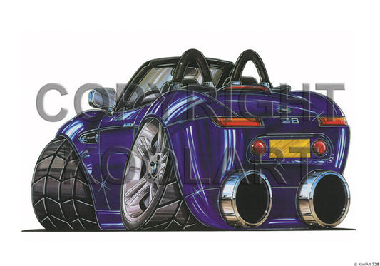 BMW Z8 Blue (SKU729)