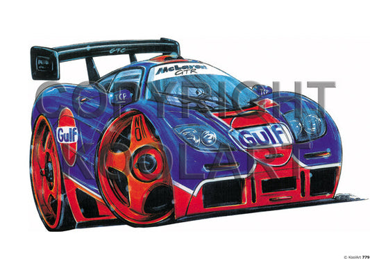 McLaren GTC Racing Gulf Livery (SKU779)