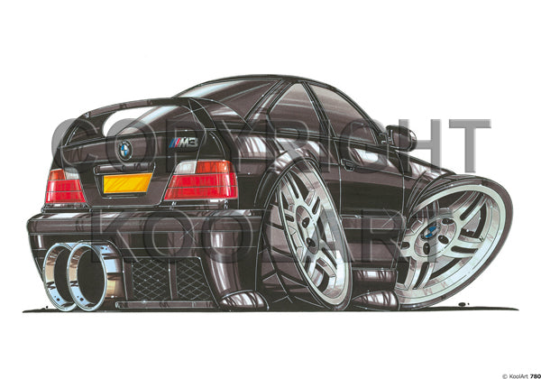 BMW 3 Series Coupe Black (SKU780)