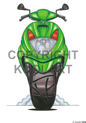 Peugeot Speed Fighter Green (SKU873)