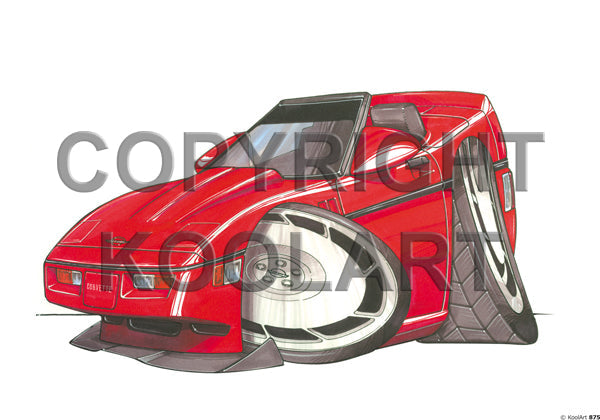 Chevrolet Corvette Stingray Red (SKU875)