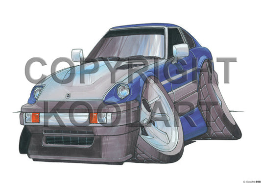 Nissan ZX 280 Two Tone Blue (SKU898)