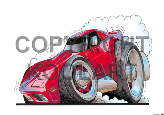 Chevrolet Corvette Stingray Red (SKU980)